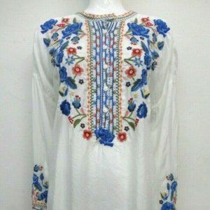 Johnny Was Indra Cupra Blouse